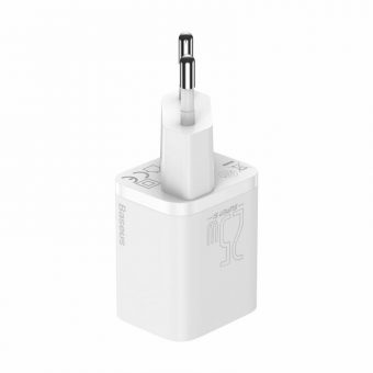 Baseus CCSP020102 Super Si 1C Travel Charger 25W xωρίς Καλώδιο White - Image 6