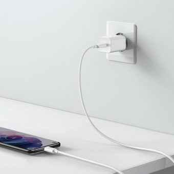 Baseus CCSP020102 Super Si 1C Travel Charger 25W xωρίς Καλώδιο White - Image 7