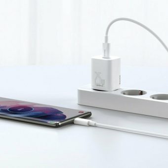 Baseus CCSP020102 Super Si 1C Travel Charger 25W xωρίς Καλώδιο White - Image 10