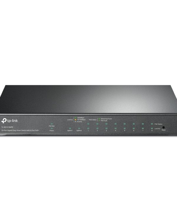 TP-Link TL-SG1210MPE 10-Port Gigabit PoE+ 123W Switch V2