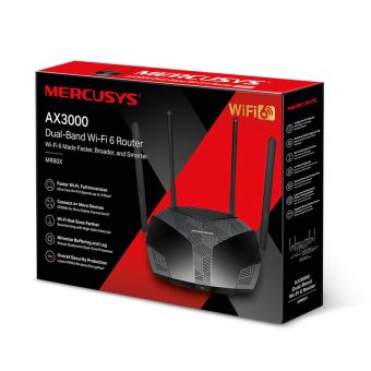 Mercusys AX3000 Dual-Band WiFi 6 Router MR80X - Image 3