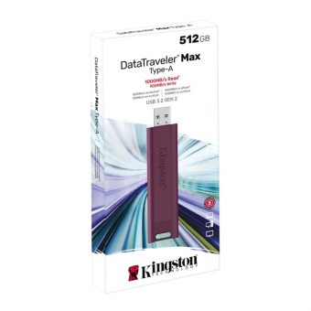 Kingston DataTraveler Max 512GB USB-A 3.1 Red DTMAXA/512GB - Image 3