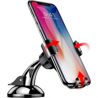 Baseus Osculum Car Mount Type Gravity Black SUYL-XP01 - Image 6