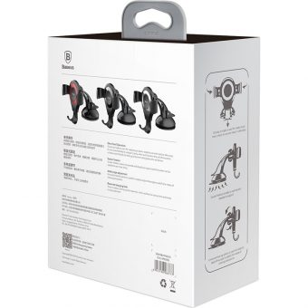 Baseus Osculum Car Mount Type Gravity Black SUYL-XP01 - Image 9