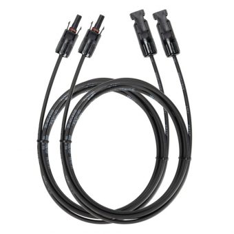EcoFlow 50004052 MC4 Solar Extension Cable 2pcs 3m Black 4897082661832