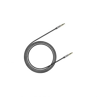 Baseus Audio Cable 3.5mm Male - 3.5mm Male 1m Black/Silver CAM30-BS1 - Image 4