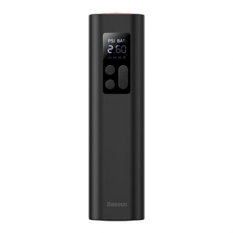 Baseus CRCQ000001 Τρόμπα Αυτοκινήτου 50psi με Καλώδιο Αναπτήρα 12V Μαύρο