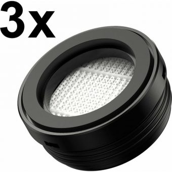 Baseus CRXCQA2-A01 Φίλτρα Hepa για Επαναφορτιζόμενο Σκουπάκι A2 Wireless 3τμχ