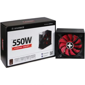 Xilence Gaming Series XP550R10 550W Non-Modular 80+ Bronze Black XN215