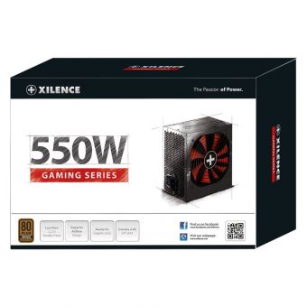 Xilence Gaming Series XP550R10 550W Non-Modular 80+ Bronze Black XN215 - Image 5