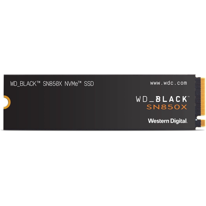 1 Western Digital SN850X Black 4TB M.2 2280 NVMe PCIe Gen4.0 x4 WDS400T2X0E - Image 1