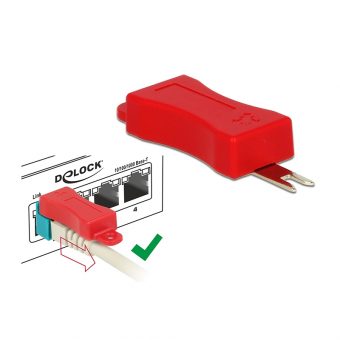 DeLock RJ45 Secure Clip 40pcs 86446 - Image 2
