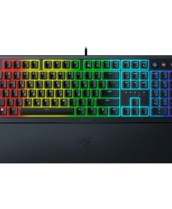 Razer Ornata V3 Wired Mecha-Membrane Gaming Keyboard GR Layout Black RZ03-04461300-R3P1
