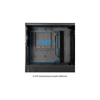 Lian Li LANCOOL III RGB Midi Tower Tempered Glass Black LANCOOL 3R-X - Image 11