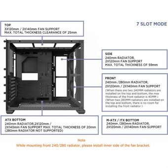 Lian Li O11 Air Mini Tower Tempered Glass Black O11AMX - Image 11