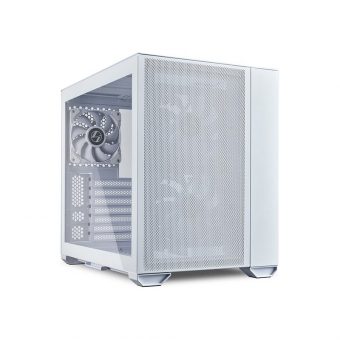 Lian Li O11 Air Mini Tower Tempered Glass White O11AMW