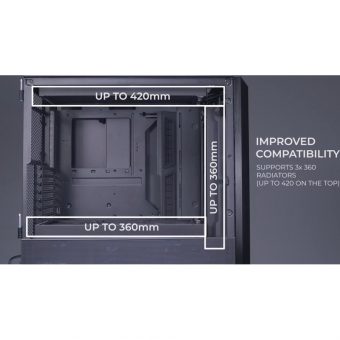 Lian Li LANCOOL III Midi Tower Tempered Glass Black LANCOOL 3-X - Image 16