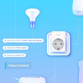 TP-Link Mini Smart Wi-Fi Socket with Energy Monitoring Tapo P110 (2-PACK) - Image 4