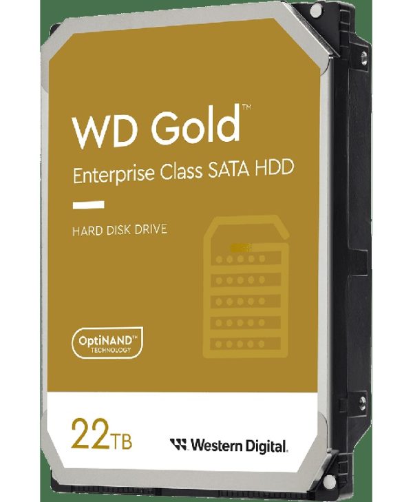 Western Digital Gold 22TB 3.5″ Sata III WD221KRYZ