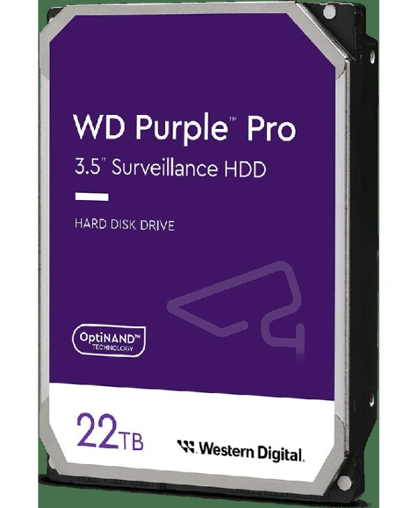 Western Digital Purple Pro 22TB 3.5″ Sata III WD221PURP