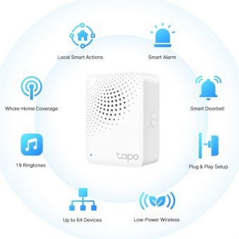 TP-Link Tapo H100 Smart IoT Hub With Chime - Image 2