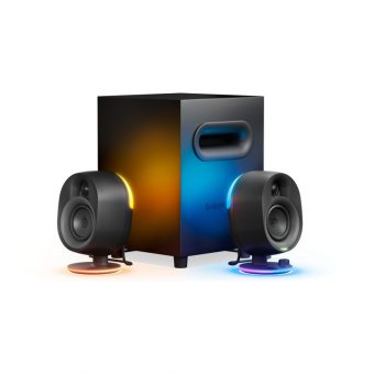 SteelSeries Arena 7 RGB 2.1 Wired/Bluetooth Speakers Black 61543