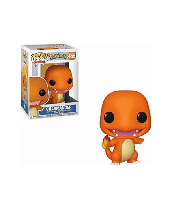 Funko Pop! Games: Pokemon - Charmander Salameche - Glumanda #455 Vinyl Figure 889698504034