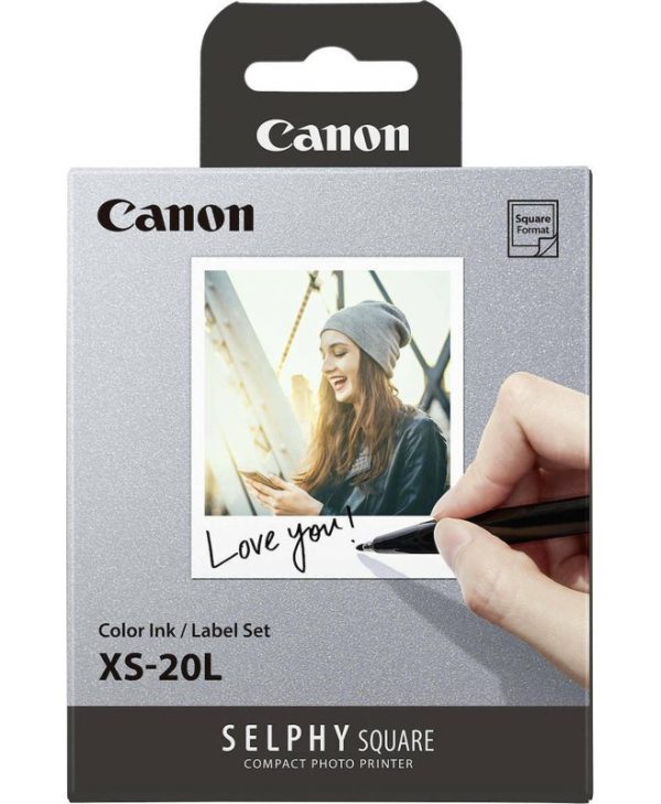 Canon 4119C002AA XS-20L Φωτογραφικό Χαρτί Selphy Square 7.2x8.5 20 Φύλλα 4549292158212