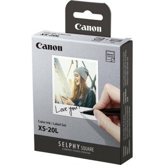 Canon 4119C002AA XS-20L Φωτογραφικό Χαρτί Selphy Square 7.2x8.5 20 Φύλλα 4549292158212 - Image 3
