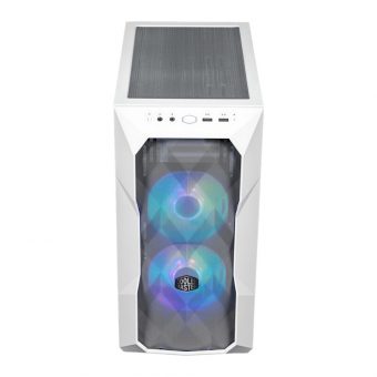 CoolerMaster MasterBox TD300 Mesh ARGB Mini Tower Tempered Glass White TD300-WGNN-S00 - Image 3