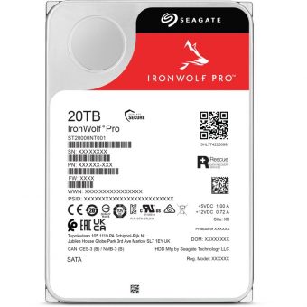 Seagate IronWolf Pro NAS 20TB 3.5" Sata III ST20000NT001 - Image 4