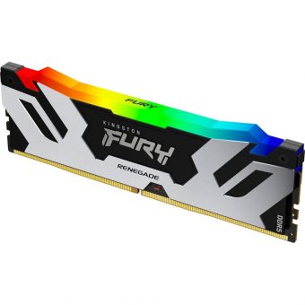 Kingston FURY Renegade RGB 32GB (2x16GB) 6400MHz CL32 DDR5 Silver KF564C32RSAK2-32 - Image 4