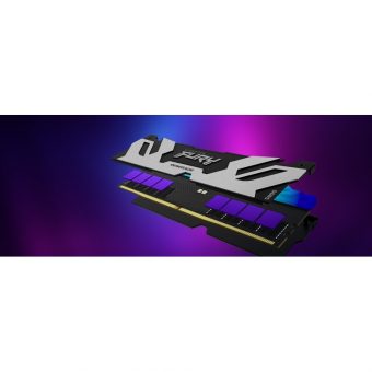 Kingston FURY Renegade RGB 32GB (2x16GB) 6400MHz CL32 DDR5 Silver KF564C32RSAK2-32 - Image 7