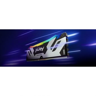 Kingston FURY Renegade RGB 32GB (2x16GB) 6400MHz CL32 DDR5 Silver KF564C32RSAK2-32 - Image 8