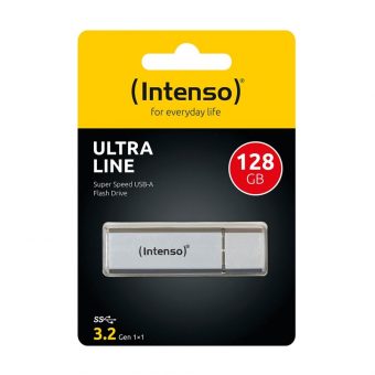 Intenso Ultra Line 128GB USB 3.2 Silver 3531491 - Image 3