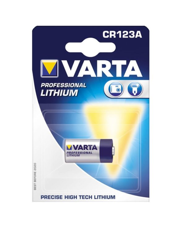 Varta 06205301401 Μπαταρία Λιθίου CR123A 3V 1pc 4008496537280