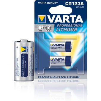 Varta 06205301402 Μπαταρία Λιθίου CR123A 3V 2pc 4008496537327