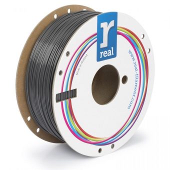 Real 3D Printer Filament PETG 1.75mm 1Kg Gray NLPETGRGRAY1000MM175