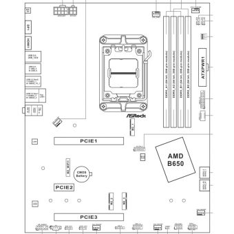 ASRock B650 Pro RS 90-MXBL10-A0UAYZ - Image 5