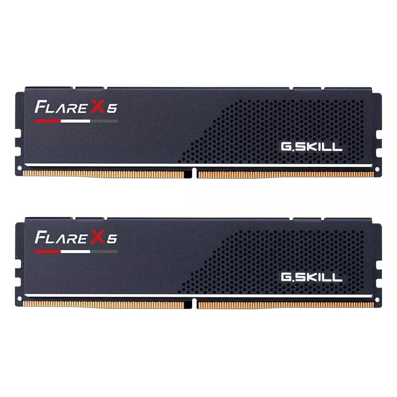 1 G.Skill Flare X5 64GB (2x32GB) 5600MHz CL36 DDR5 Black EXPO F5-5600J3636D32GX2-FX5 - Image 1