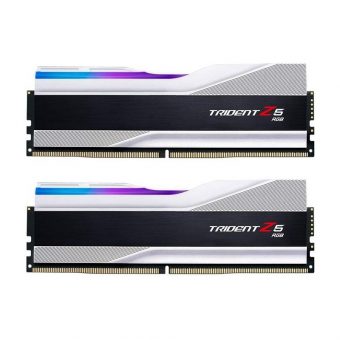G.Skill TridentZ Z5 RGB 32GB (2x16GB) 7200MHz CL34 DDR5 Silver F5-7200J3445G16GX2-TZ5RS