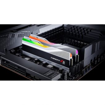 G.Skill TridentZ Z5 RGB 32GB (2x16GB) 7600MHz CL36 DDR5 Silver F5-7600J3646G16GX2-TZ5RS - Image 6