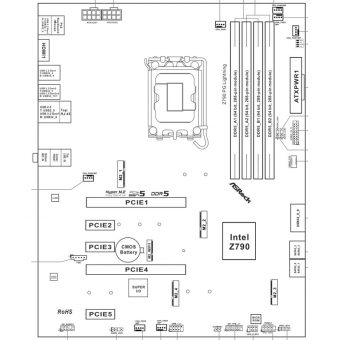 ASRock Z790 Phantom Gaming Lightning 90-MXBKA0-A0UAYZ - Image 5