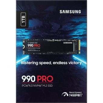 Samsung 990 Pro 1TB M.2 2280 PCIe Gen4x4 MZ-V9P1T0BW - Image 5