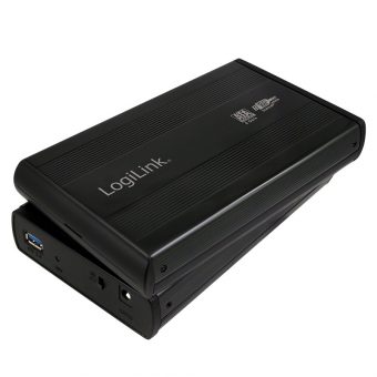 LogiLink External HDD Case 3.5" SATA III USB 3.0 Black UA0107 - Image 2