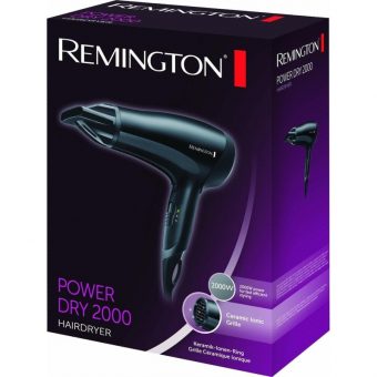 Remington Σεσουάρ Power Dry 2000 Ionic Μαύρο D3010 - Image 4