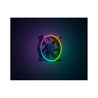 Razer Kunai Chroma 14cm Case Fan PWM ARGB Black 3-Pack RC21-01810200-R3M1 - Image 4