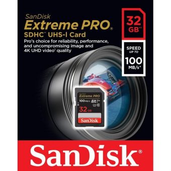Sandisk Extreme Pro SDHC 32GB Class 10 SDSDXXO-032G-GN4IN - Image 3