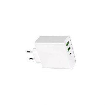 AXRed PD Charger 2xUsb-A and Usb-C 65W AX65W - Image 2