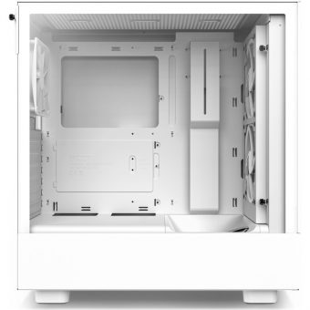 NZXT H5 Flow Midi Tower Tempered Glass White CC-H51FW-01 - Image 3